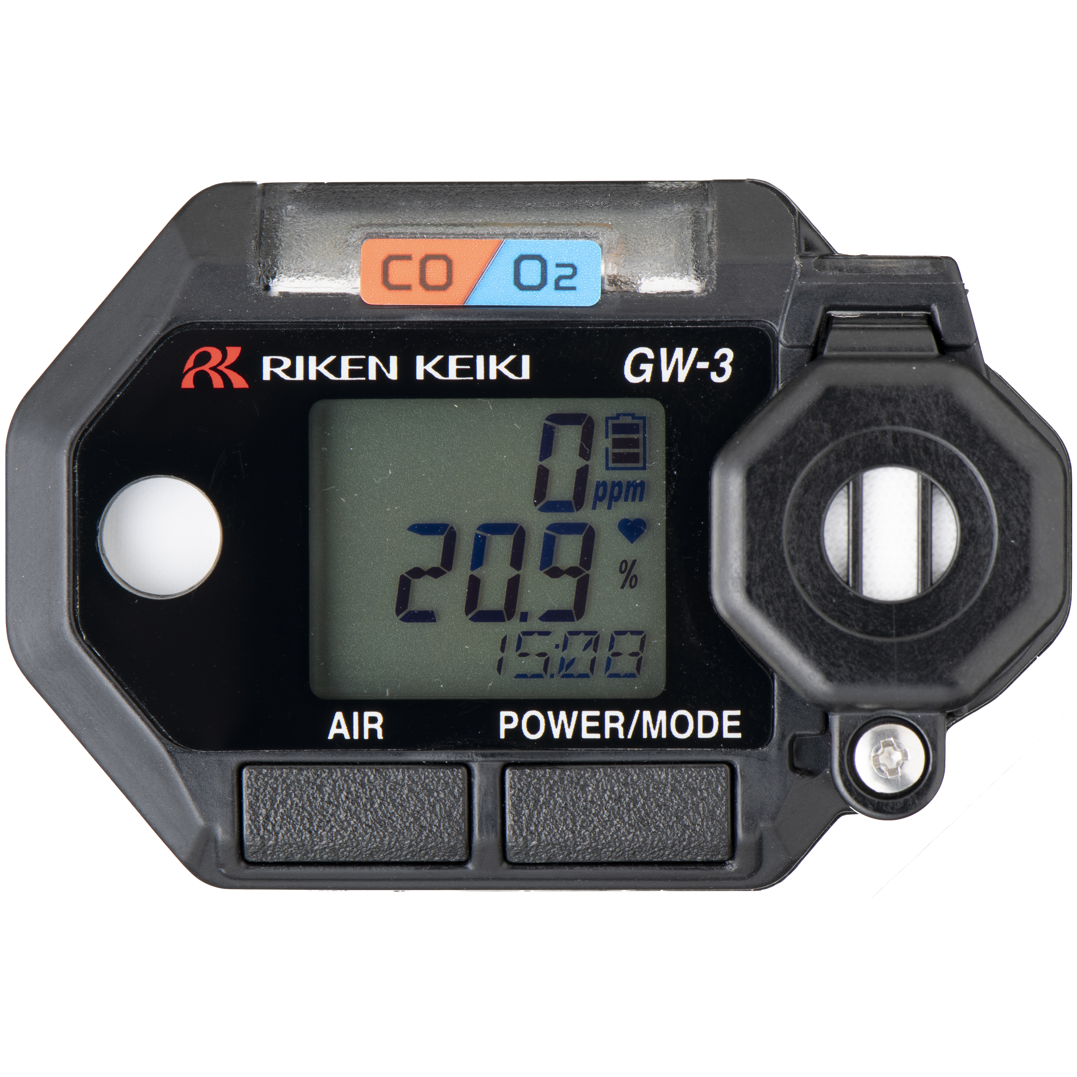 Portable Gas Detector Gw 3 Cx Riken Keiki Uae Middle East North Africa Mena